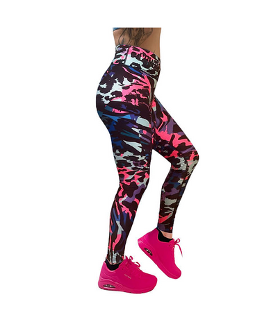 Combat Dollies Mixed Vibe Fitness Leggings