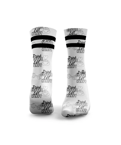 HEXXEE Drink Coffee Lift Heavy Socks