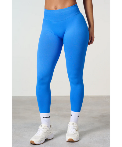 Famme Sculpt Scrunch Leggings Blue