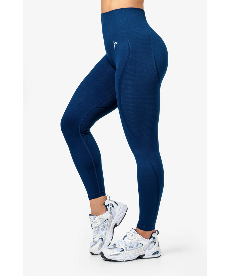 Famme Vortex V3 Seamless Leggings Blue GymWear UK