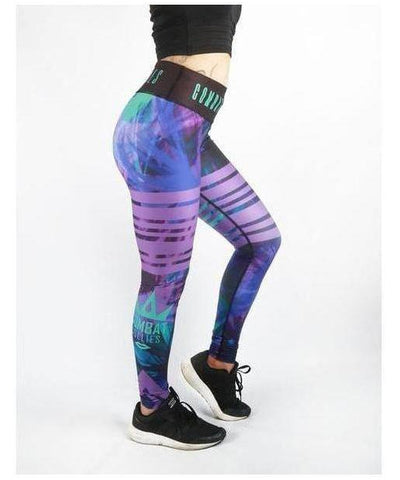 Multi-coloured Comic Fitness Leggings