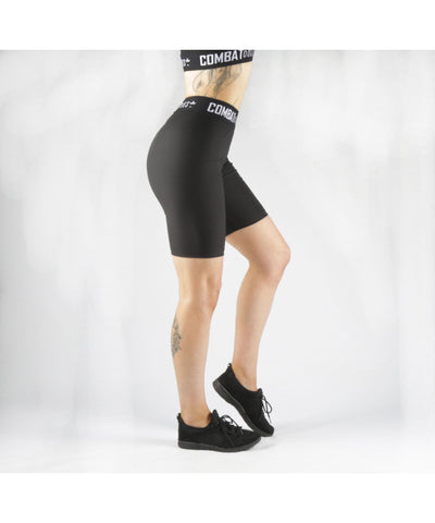 Combat Dollies Black Blok Long Gym Shorts