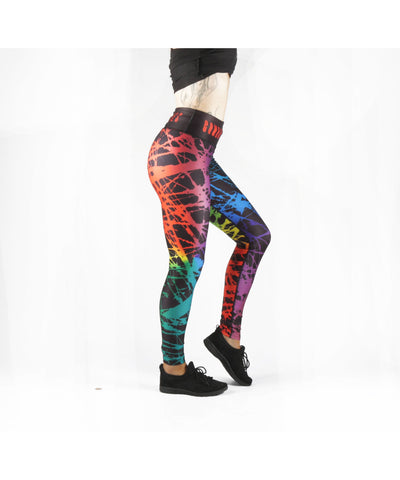 Combat Dollies Fracture Fitness Leggings