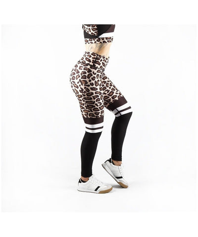 Combat Dollies Leopard Print Fitness Leggings