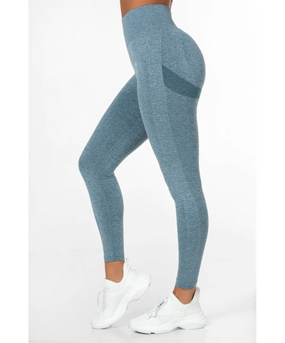 We Are Fit Peach Scrunch Tights - WE ARE FIT
