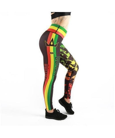 Combat Dollies Reggae Bold Fitness Leggings