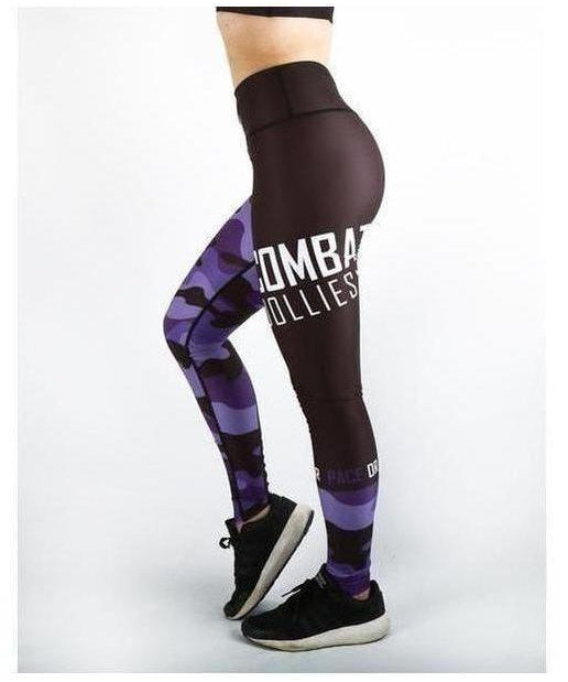 Zumba Wear XSpicy Womens Gym Workout Compression Leggings Purple XS  Waistband