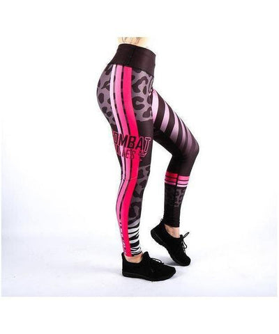 Combat Dollies Wild Pinks Fitness Leggings