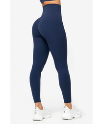 High Waisted Leggings - Blue